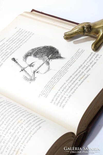 1881 - Topinard Az anthropológia kézi könyve Számos illusztrációval kiadói kötésben !!