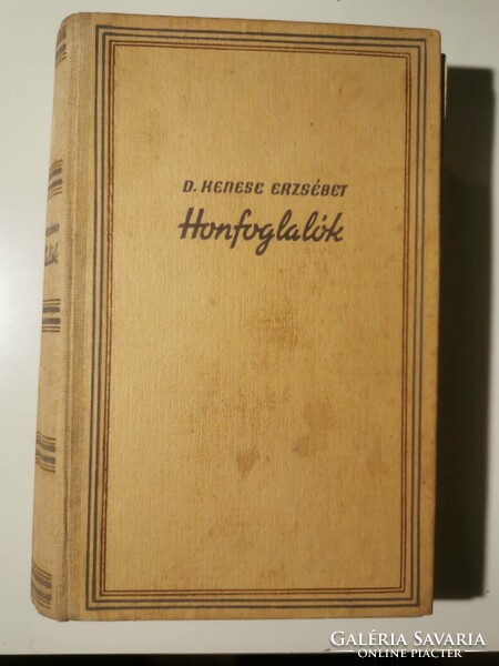 D. Kenese Erzsébet Honfoglalók