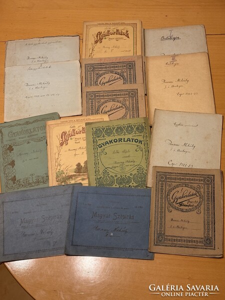 14 db antik kézirat: Rusvai Mihály egri kanonok hagyatéka (1914-1923)