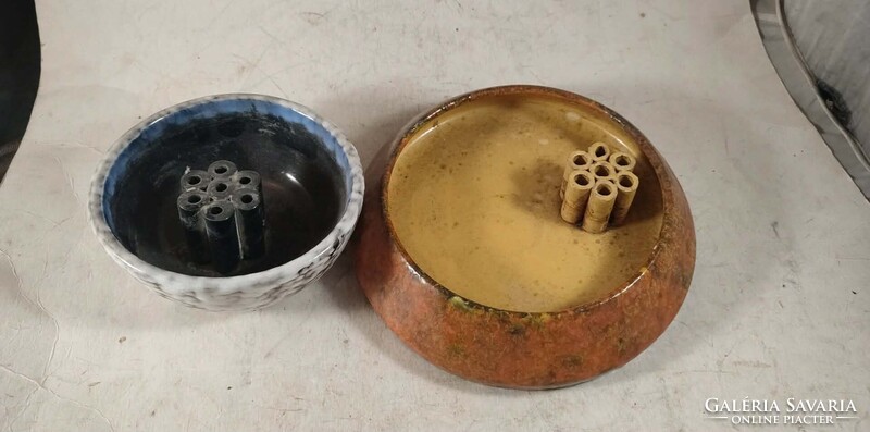 Mázas kerámia száraz virág tartók 909