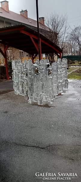 J. T. Kalmar chandeliers ice block csillár