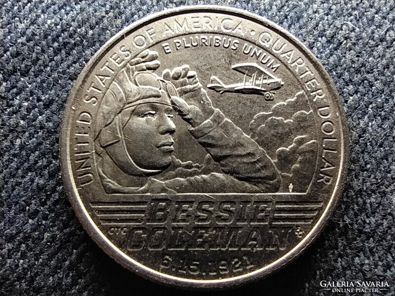 USA Washington Quarter Bessie Coleman 1/4 Dollár 2023 P