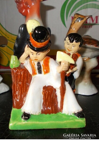 Ivócimborák figurális kerámia(Sérült)