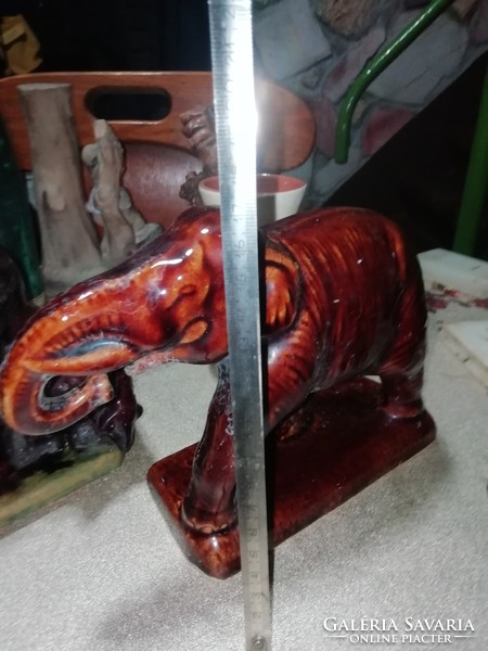 Ceramic elephant in the condition shown in the pictures