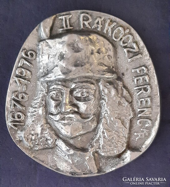 II RÁKÓCZI FERENC – 1676–1976 emlékplakett