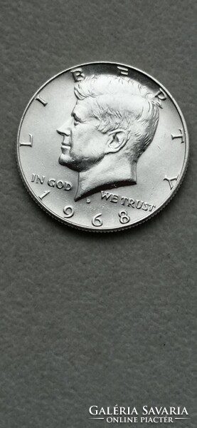 1968 ezüst kennedy verdefényes