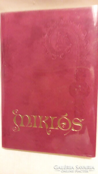 Könyv "Miklós" Sediánszky János Helikon kiadó 1990 újszerű