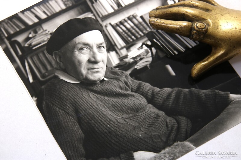 1970 Illyés Gyula író eredeti fényképe sajtófotó Hibátlan példány !!