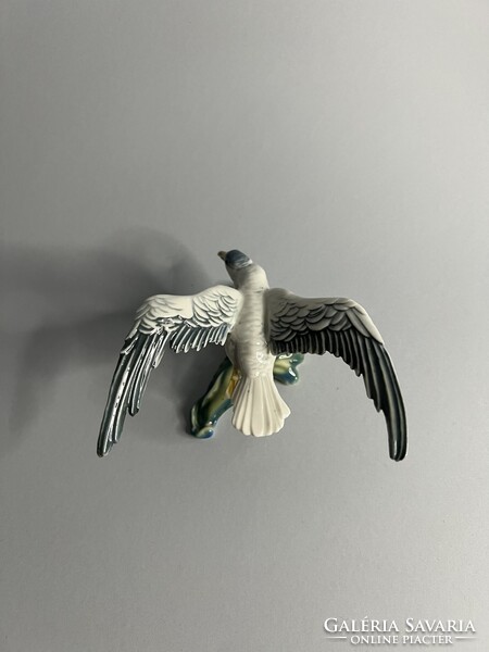 KARL ENS Volkstedt porcelán madár, sirály