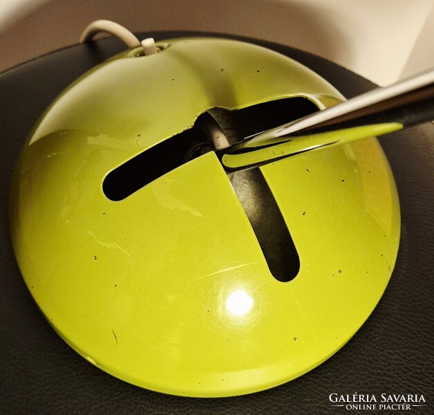 Space Age Vintage Olasz Design Asztali Lámpa - Luci Milano T 395 - Robert Sonneman - Eredeti Jelzett