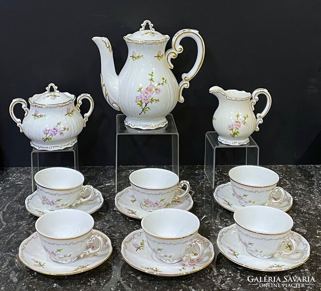 Zsolnay mokkás, kávés készlet (Gellért szállós),Nincs minimálár!