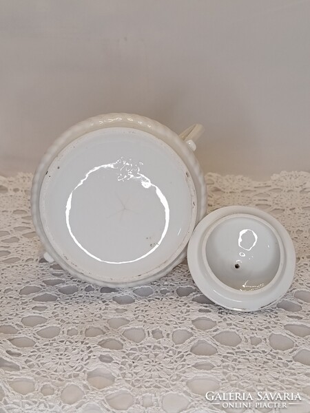 Különleges mintájú vintage porcelán BONBONIER / cukortartó