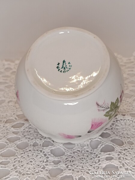 Hollóházi nagy méretű porcelán BONBONIER / cukortartó