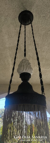 Antik csillár menyezet làmpa ,Rolytos làmpa làng fàklya búràs. Függőlàmpa