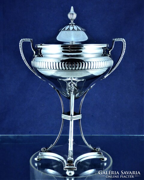 ÁLOMSZÉP, ANTIK EZÜST BONBONIER, SVÉDORSZÁG, 1903!!!