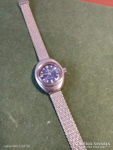 Edox autómata női karóra, működik, de hibás