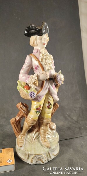 Meisseni jelzésű barokk férfi 336