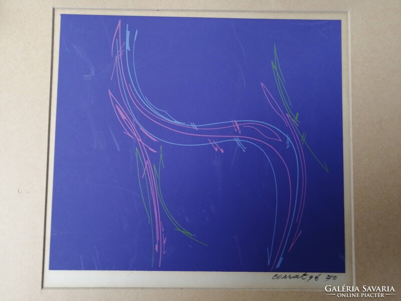 SALVADOR CORRATGÉ /1928-2014/  SERIGRAPH - CUBAN ART