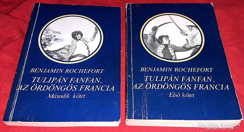 1984. Benjamin Rochefort - Tulipán Fanfan, az ördöngös francia I-II. könyv a képek szerint ÁRKÁDIA