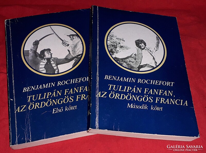1984. Benjamin Rochefort - Tulipán Fanfan, az ördöngös francia I-II. könyv a képek szerint ÁRKÁDIA