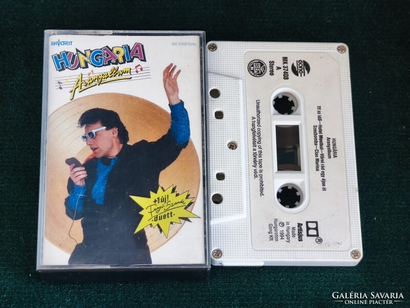 Hungária: Aranyalbum kazetta - Fenyő-Szandi duett (1990-00'.)