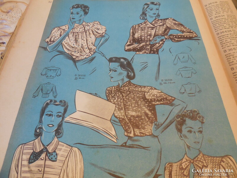 Divat magazin - BEYERS MODE für alle  1938  .  48 oldal