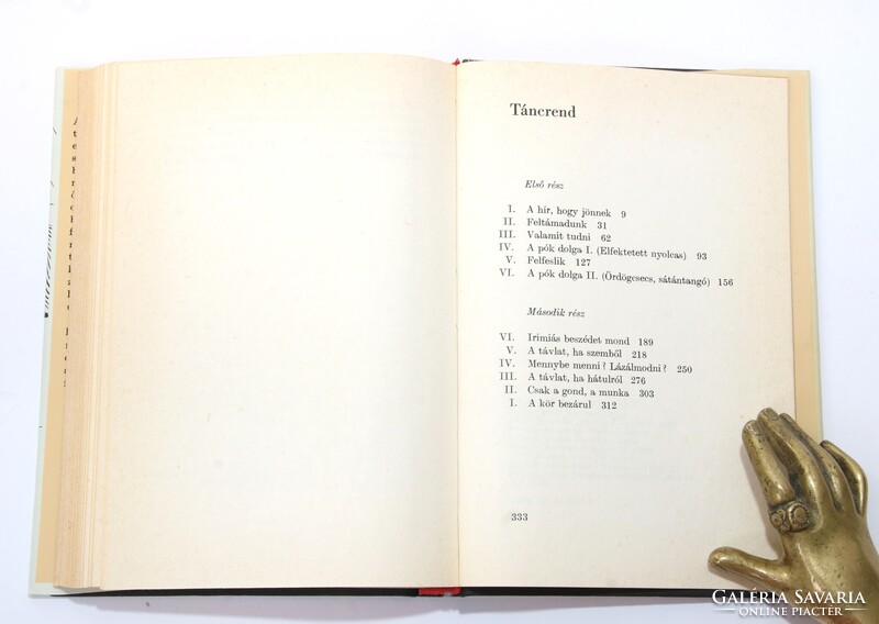 Krasznahorkai László - Sátántangó - Hibátlan védőborítós első kiadás !!