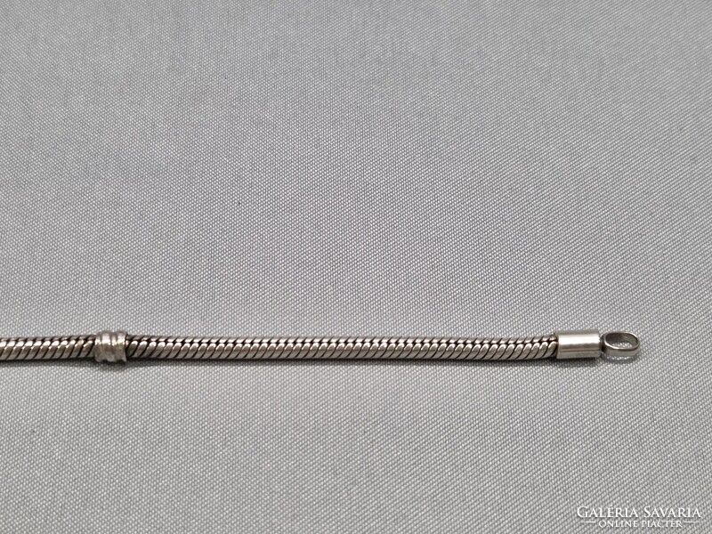 Pandora szív kapcsos ezüst karkötő 13,67g