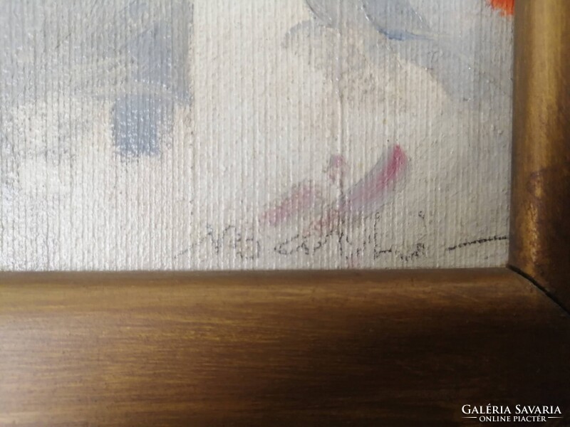 ART DECO PORTRÉ - KALAPOS HÖLGY