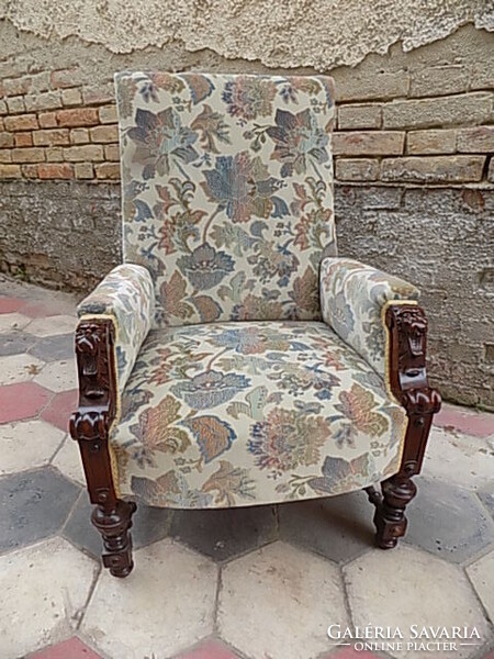 Barokk fotel. Szép állapotú, felújított.