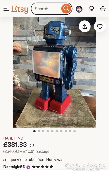 Horikawa videó robot játék.