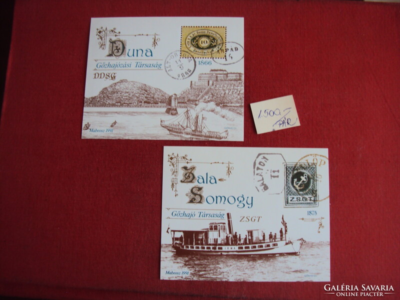 Emlékívek magánkiadások 20-százalékban eladók-SZ-9