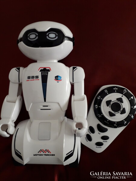 Silverlit MacroBot interaktív robot motion tracker fehér újszerű