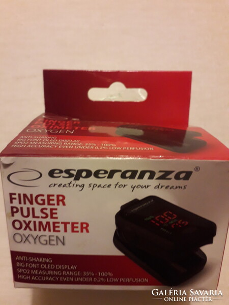 Esperanza Oximeter ujra csiptető elemes nem használt