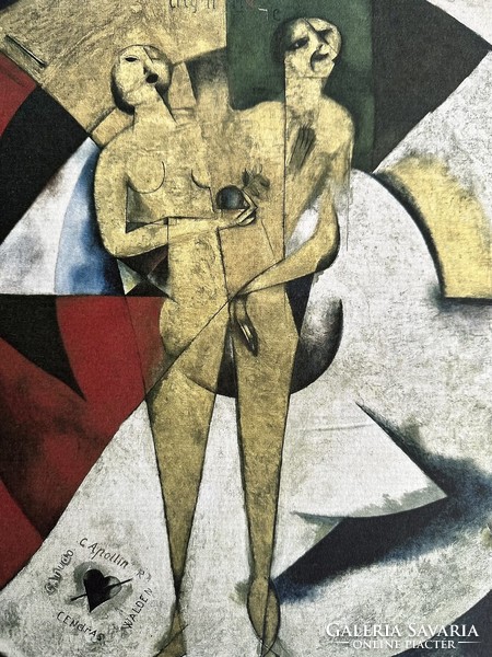 Marc Chagall szarazpecséttel hitelesített számozott kiadás