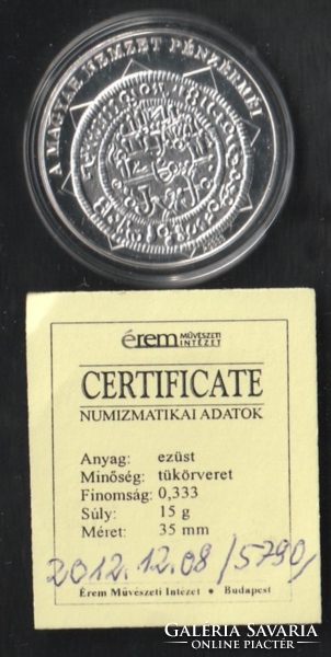 Magyar nemzet pénzérméi, Magyar pénz, arab felirat 1172-1196