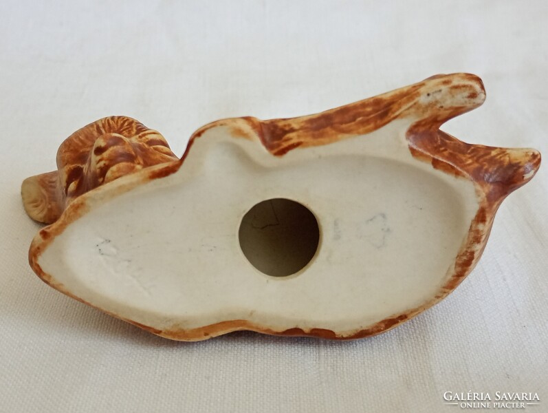 Biskvit porcelán Bambi őz gida Lippelsdorf GDR 1970- retro ritka