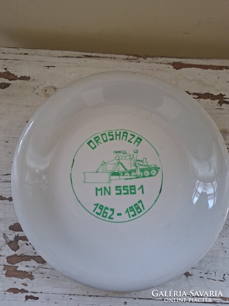 Alföldi porcelán katonai dísztányér