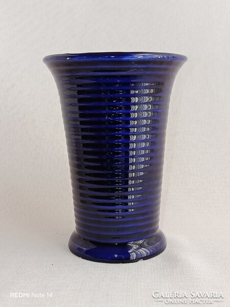 Vintage hollóházi Altwien típusú porcelán VÁZA a Szakmáry-időszakból