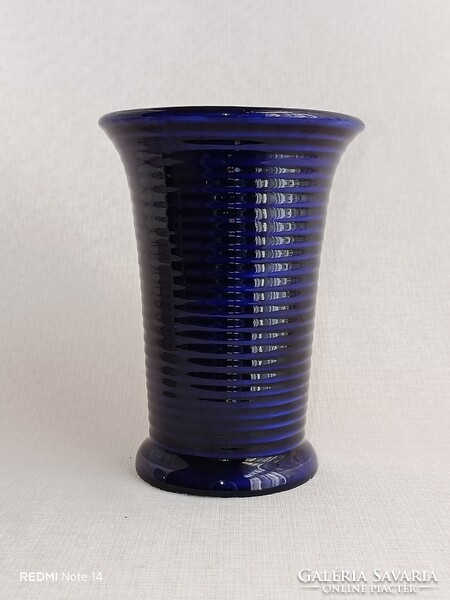 Vintage hollóházi Altwien típusú porcelán VÁZA a Szakmáry-időszakból