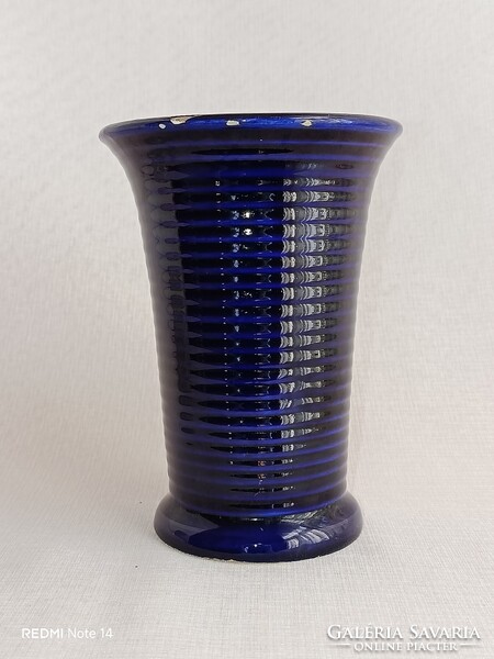 Vintage hollóházi Altwien típusú porcelán VÁZA a Szakmáry-időszakból