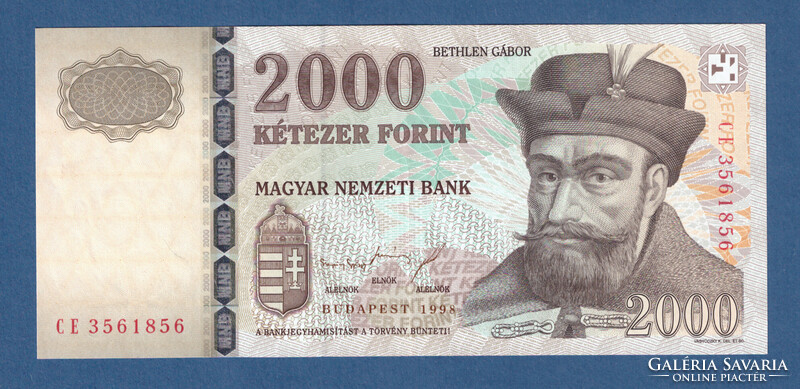 2000 Forint 1998 CE EF++