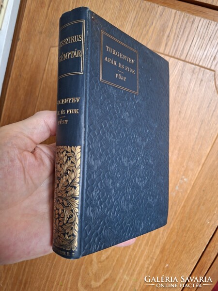 1904-- TURGENYEV: APÁK ÉS FIÚK---FÜST -RÉVAI KLASSZIKUS REGÉNYTÁR