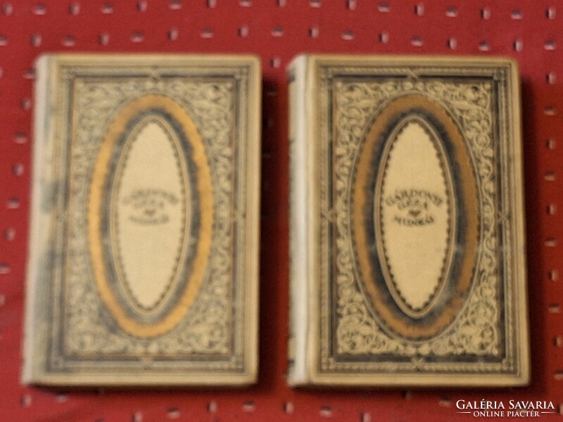 1924-26 DANTE GÁRDONYI GÉZA MUNKÁI SOROZATBÓL- AZ ÉN FALUM I-II. számozott-GOTTERMAYER-KÖTÉS