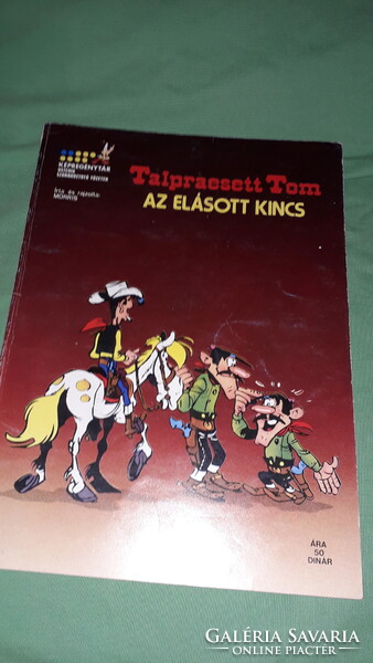 Vintage 1970. TALPRAESETT TOM - AZ ELÁSOTT KINCS képregény ÚJVIDÉKI KIADÁS GYŰJTŐI képek szerint
