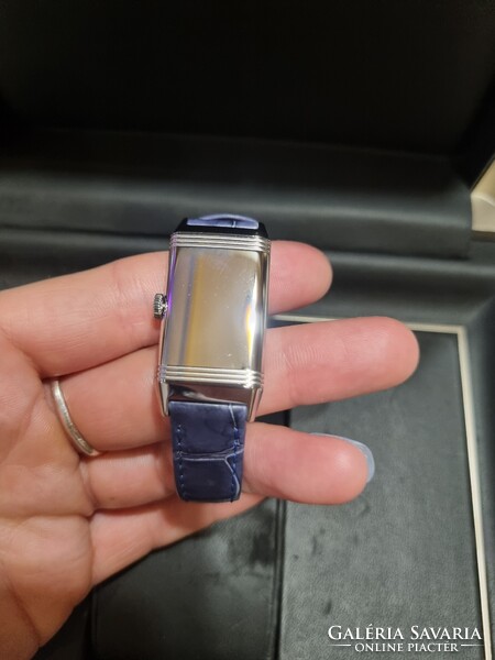 Női Jaeger-LeCoultre Reverse One Monoface rozsdamentes acél karóra gyémántberakással