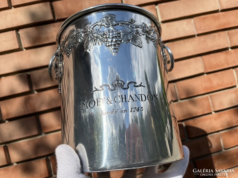 CHAMPAGNE CLUB - Moët & Chandon Vintage Pezsgőhűtő Jégveder 1970-es évek