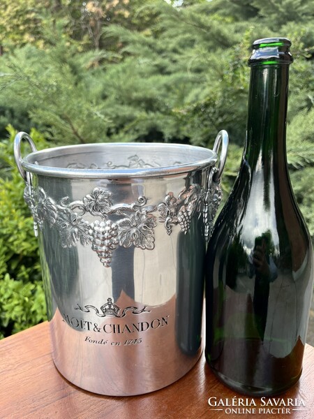 CHAMPAGNE CLUB - Moët & Chandon Vintage Pezsgőhűtő Jégveder 1970-es évek