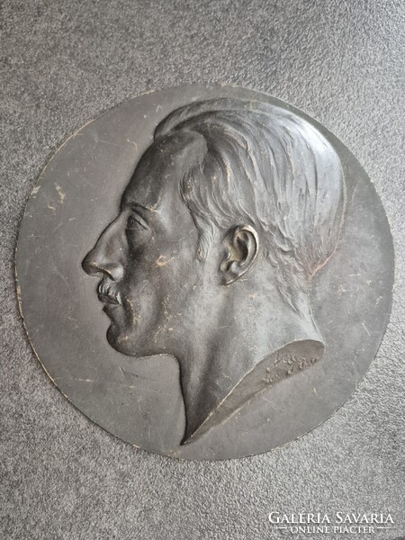Bronz plakát plaket.