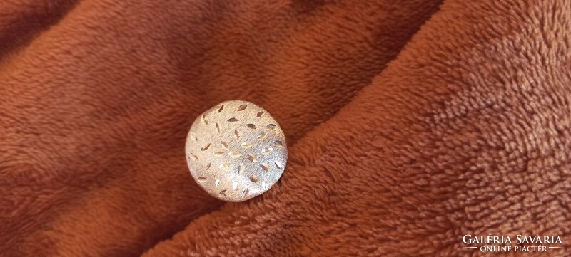 Aranyozott 925 sterling ezüst gyűrű